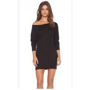 Lanston by Revolve Boyfriend Mini Dress Long Sleeve Gray Size Medium